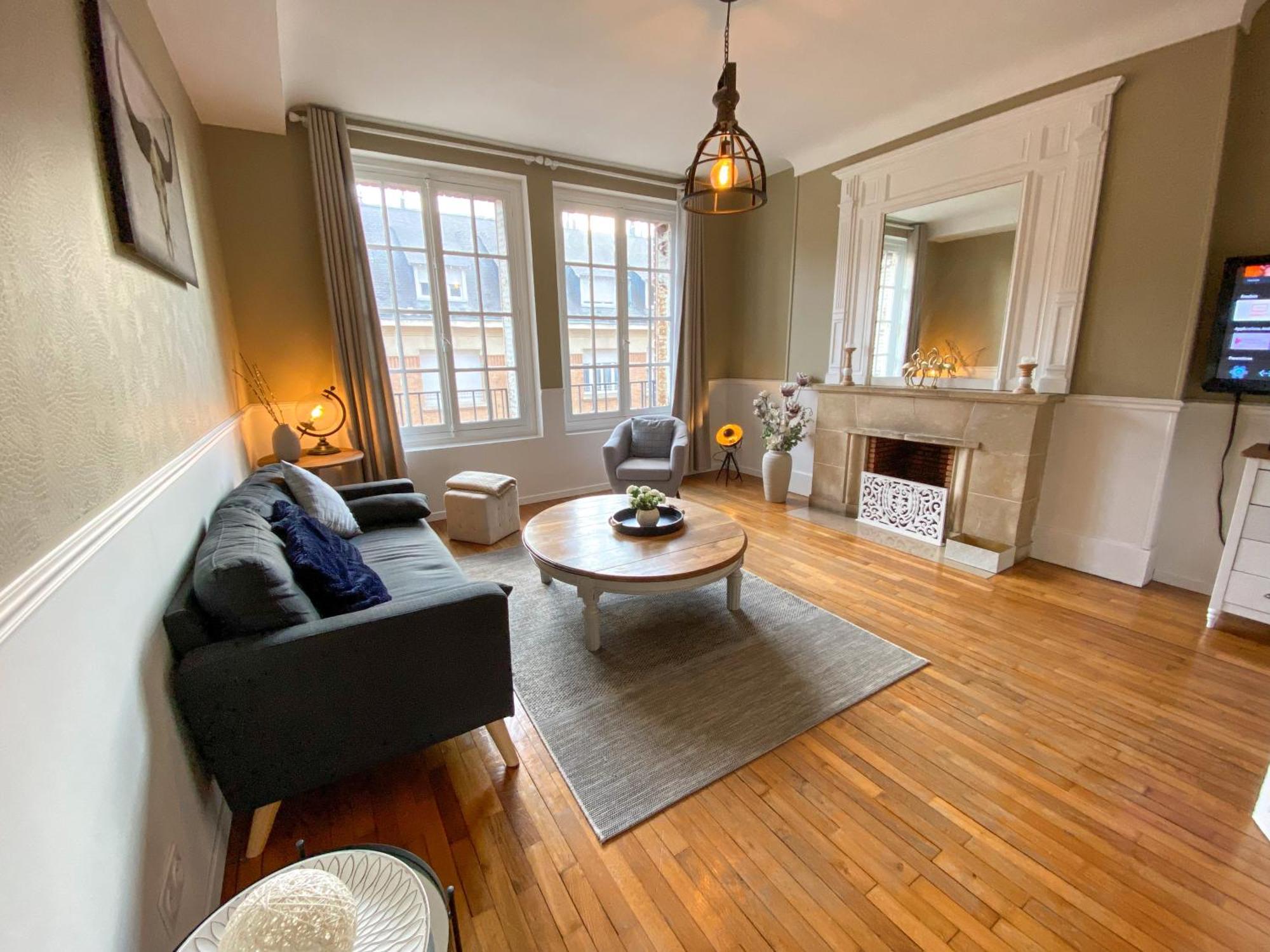 Appartement Chic, 3 Chambres, Hyper Centre-Ville, Parking Payant Αμιάν Εξωτερικό φωτογραφία